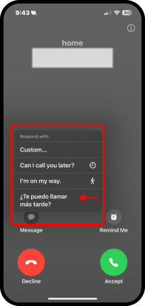 Mostrando frase añadida.